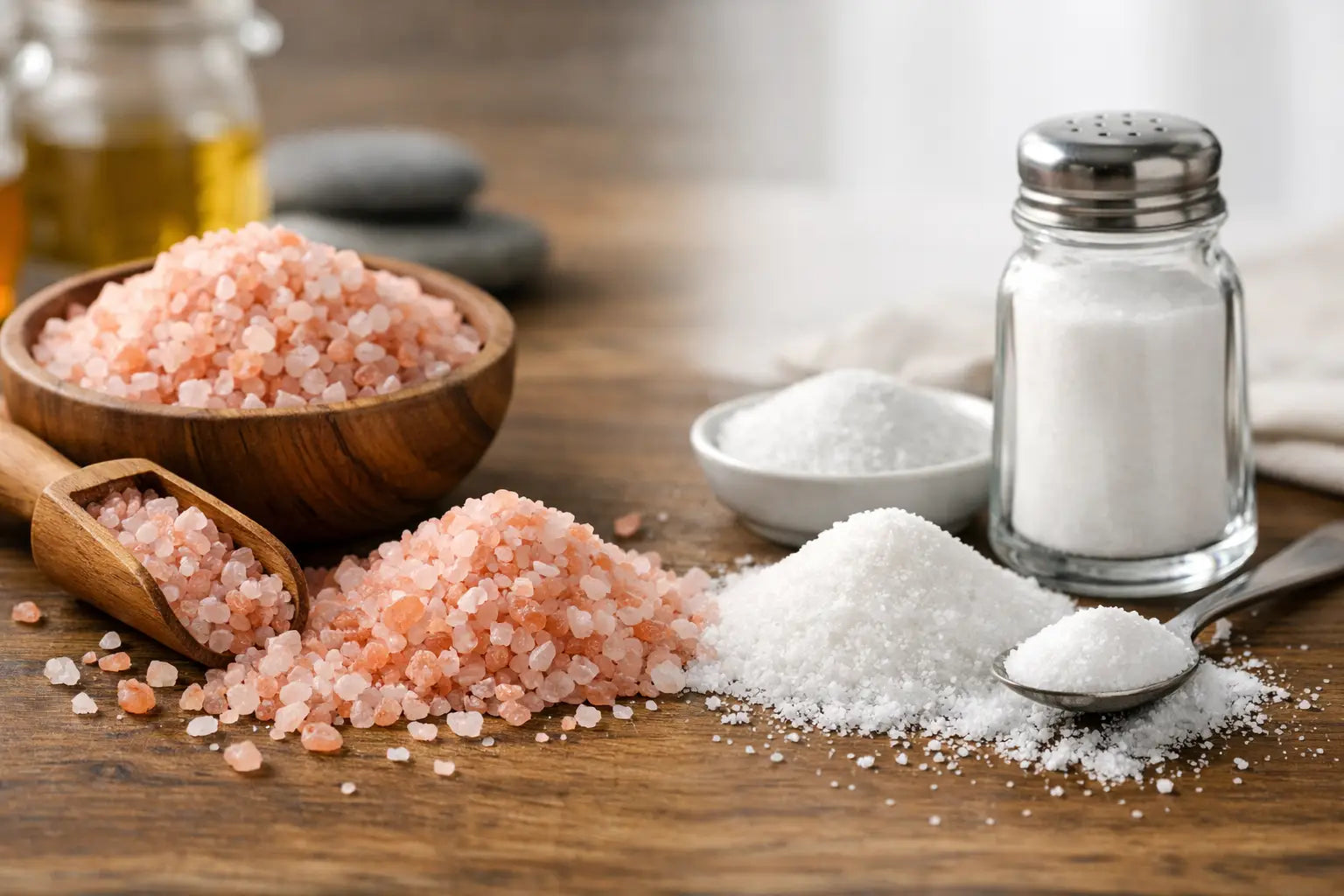 Pink Salt vs Table Salt: What Belongs Where?