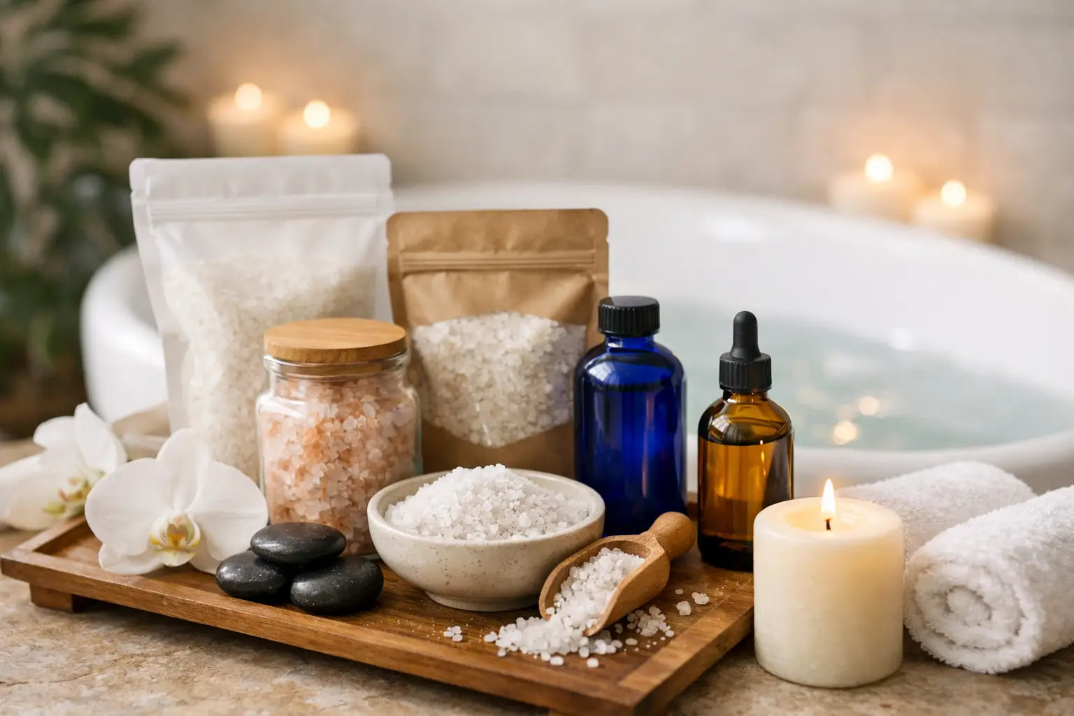 Mineral Bath Rituals for a Restful Evening