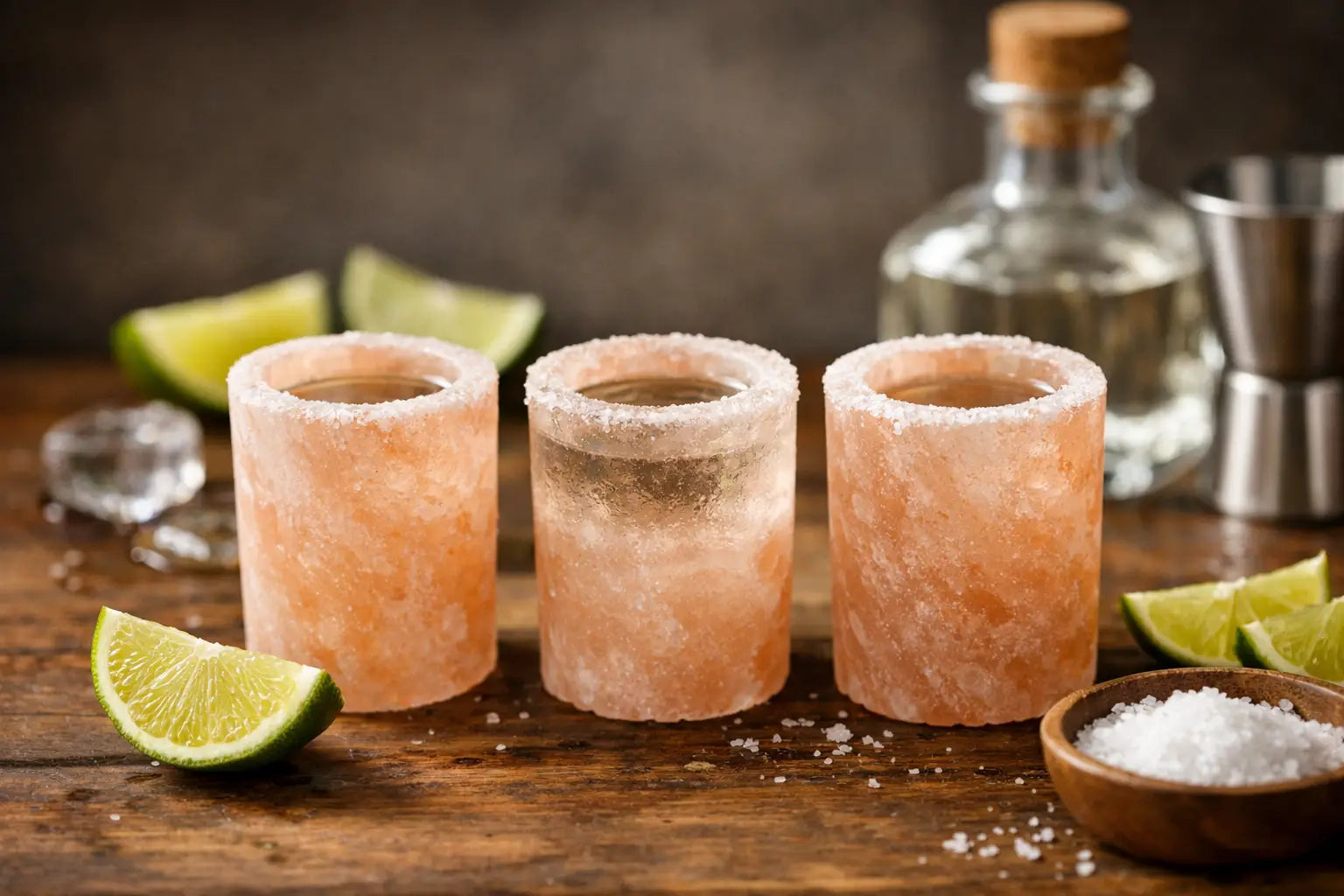 Salt Shot Glasses for Thoughtful Tequila Moments