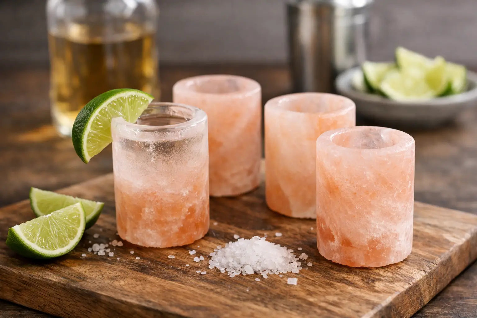 Tequila Glass Review of Himalayan Salt Shot Glasses