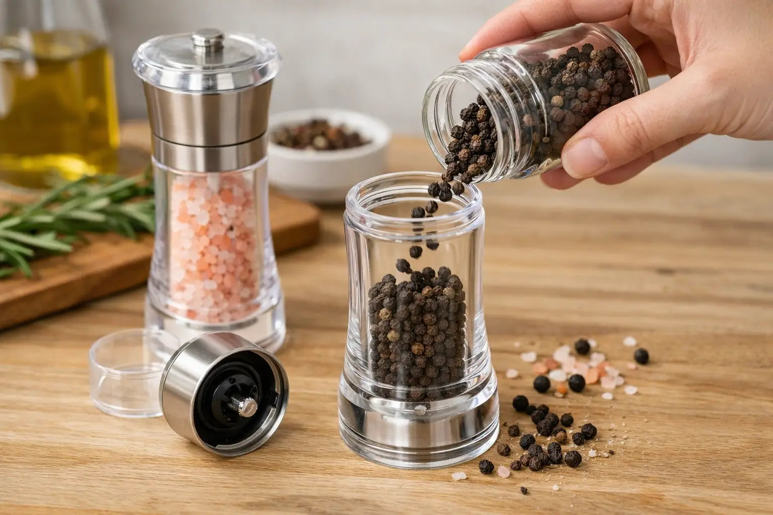 How to Refill a Seasoning Grinder Properly