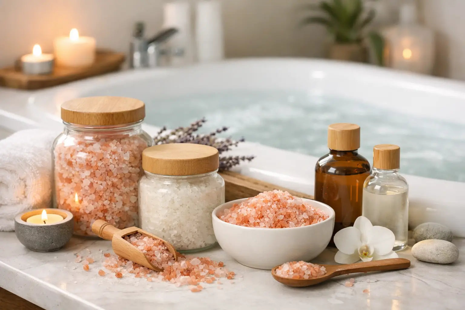How to Create a Relaxing Salt Bath at Home