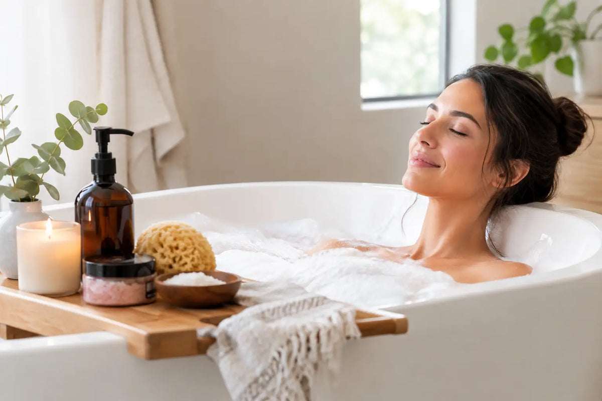 How to Build a Calming Bath Ritual at Home