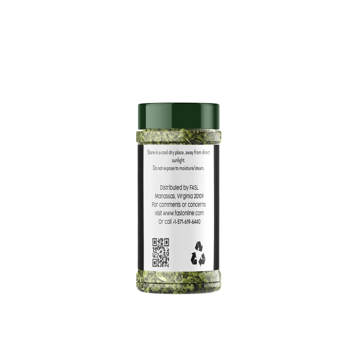 100% Natural Dry Spearmint Leaves | Fasl Vegan Gluten Free Flapper Spice Cap - Fasl