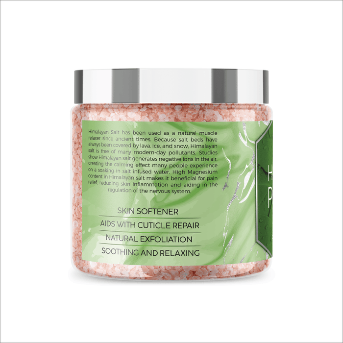 Fasl Himalayan Pink Salt Foot Soak | Eucalyptus Essential Oils 8oz Jar - Fasl