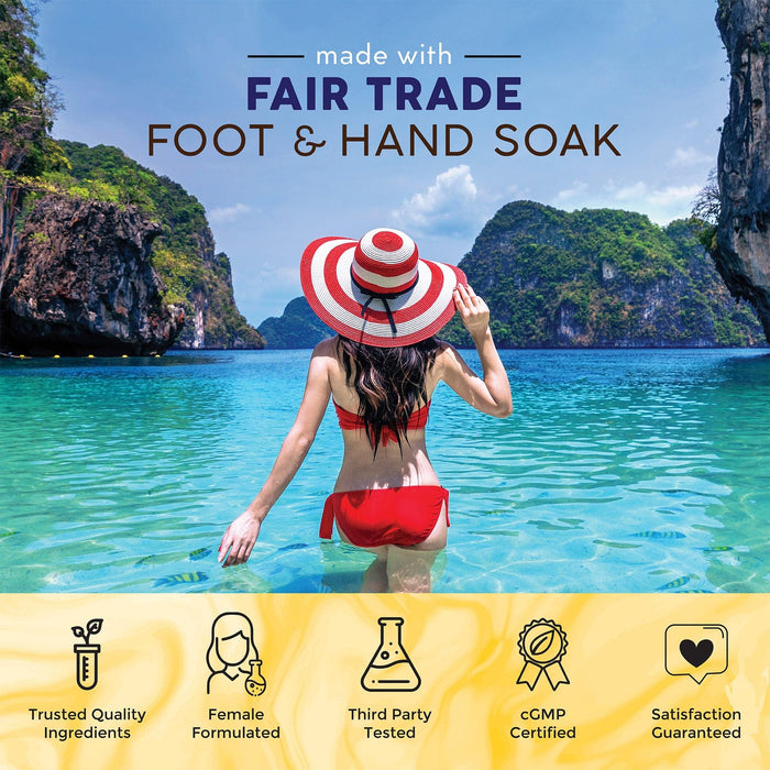 Fasl Himalayan Pink Salt Foot Soak | Hemp and Lavender Essential Oils - Fasl