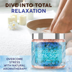 Fasl Himalayan Pink Salt Foot Soak | Jasmin Essential Oils 8oz Jar - Fasl 