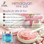 Fasl Himalayan Pink Salt Foot Soak | Jasmin Essential Oils 8oz Jar - Fasl 
