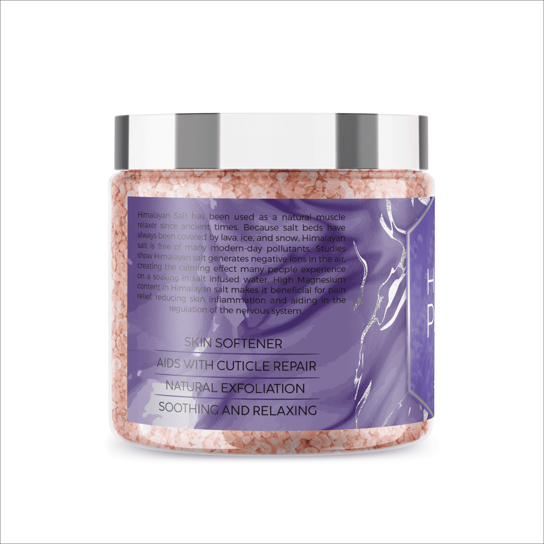 Fasl Himalayan Pink Salt Foot Soak | Lavender Essential Oils 8oz Jar - Fasl 