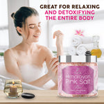 Fasl Himalayan Pink Salt Foot Soak | Rose Essential Oils 8oz Jar - Fasl 