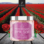 Fasl Himalayan Pink Salt Foot Soak | Rose Essential Oils 8oz Jar - Fasl 