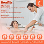 Fasl Himalayan Pink Salt Foot Soak | Turmeric and Jasmin Essential Oils - Fasl 