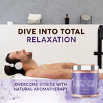 Fasl's Himalayan Pink Salt Body Soak | Lavender Essential Oils 12 oz Jar - Fasl 