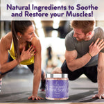 Fasl's Himalayan Pink Salt Body Soak | Lavender Essential Oils 12 oz Jar - Fasl 